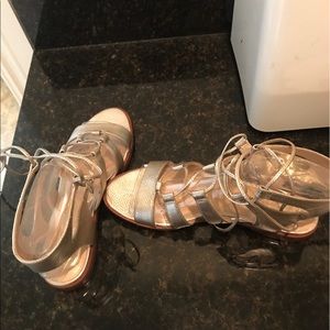 Sliver Vince camuto sandals