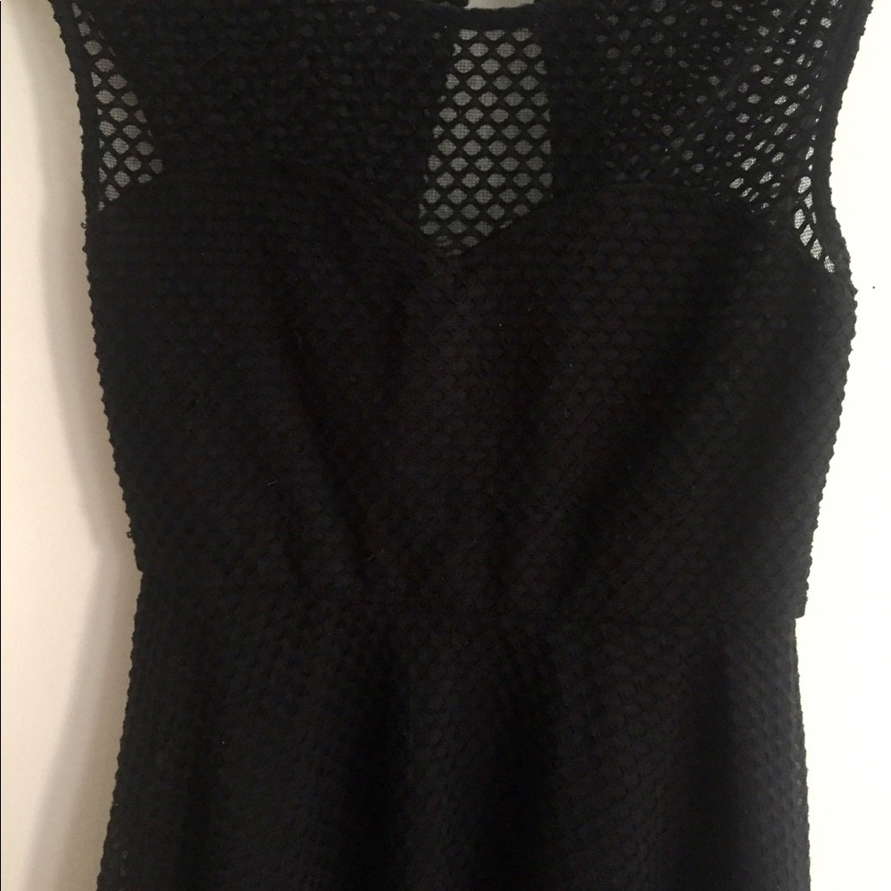 Black, Key Hole Back Dress