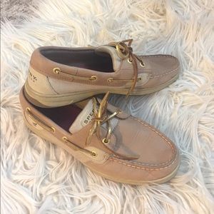 Like New Sparkly Sperry Topsiders