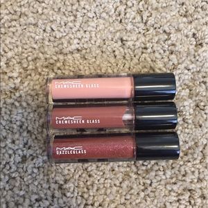 MAC lip gloss trio