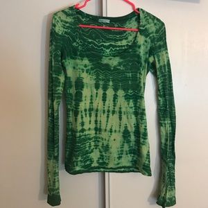 Tie dye long sleeve