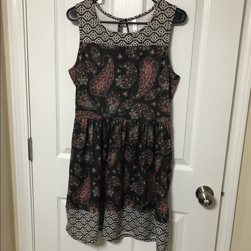 XHILARATION BOHO SUMMER DRESS