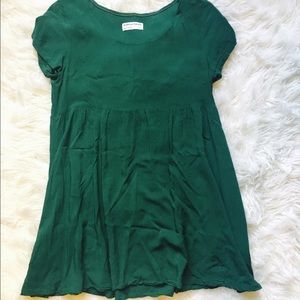 American Apparel Green Dress