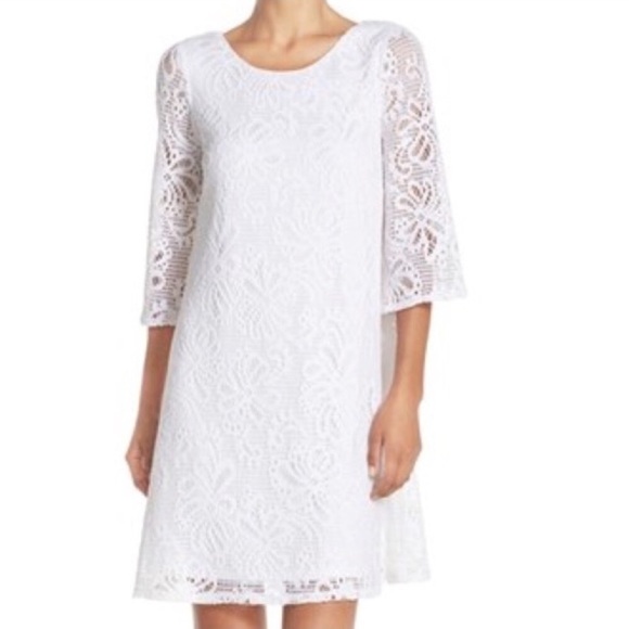lilly pulitzer white crochet dress Lilly Pulitzer White Crochet Dress