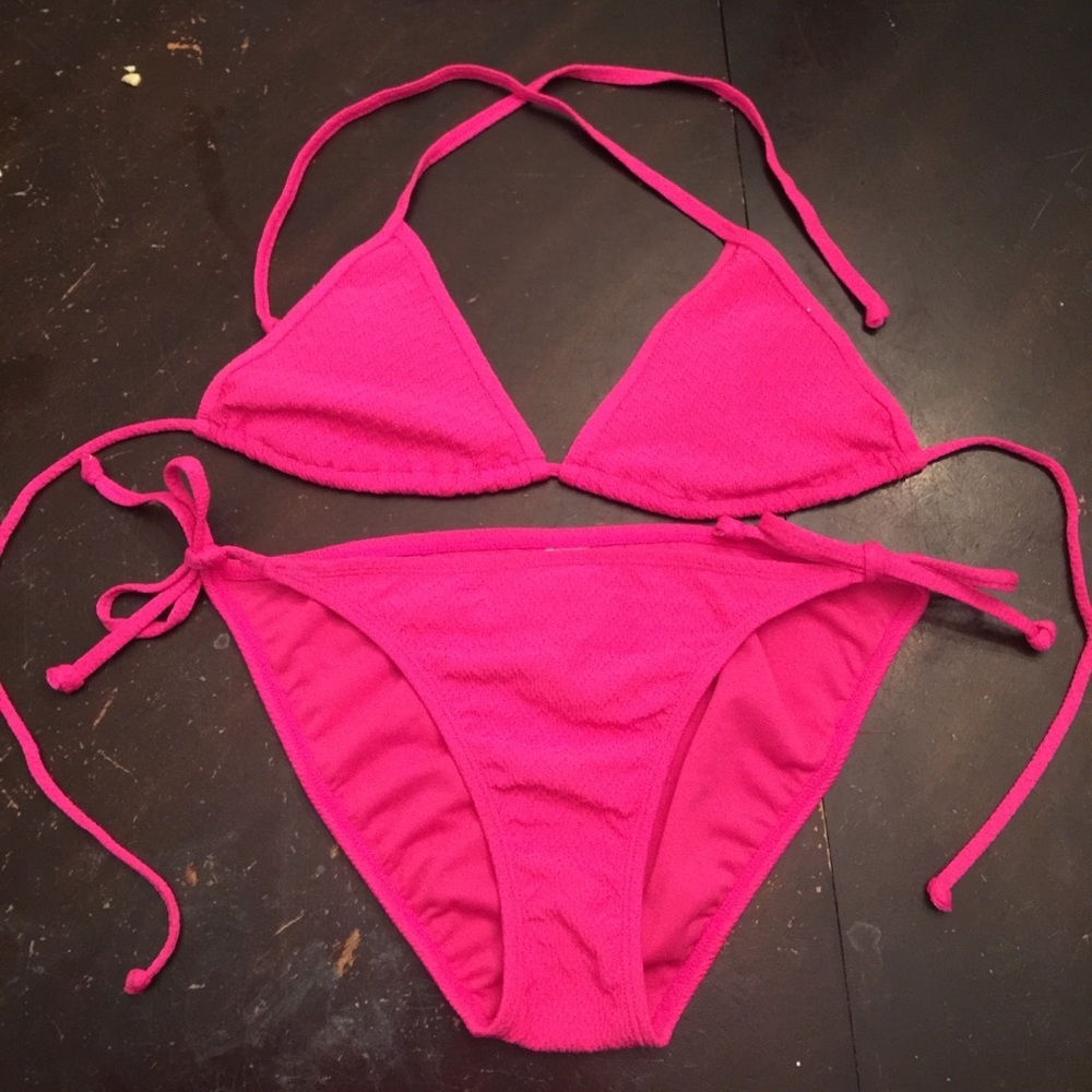 BRIGHT Pink Bikini