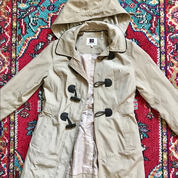Laundry by Design Jackets & Blazers - Laundry Trench Coat with Detachable Hood (size S)