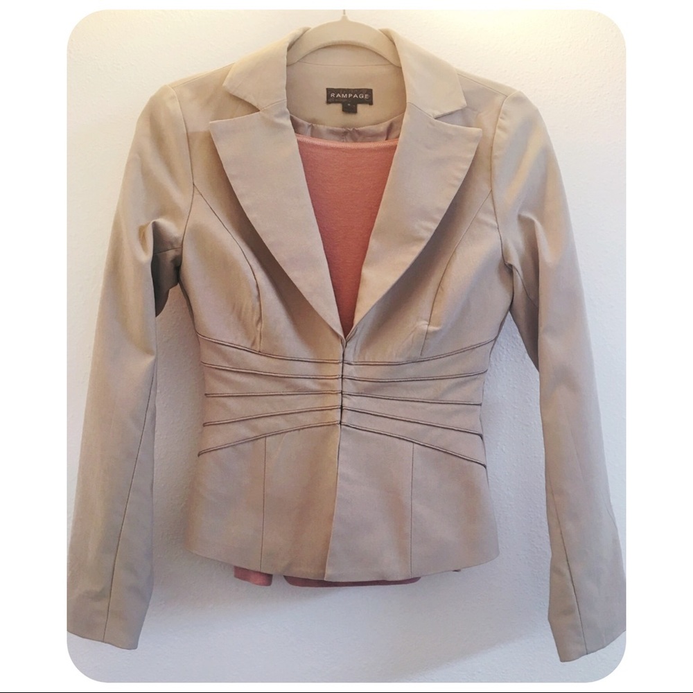 Tan Blazer Women's Size Small