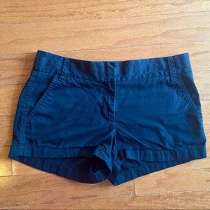 J. Crew chino shorts in black