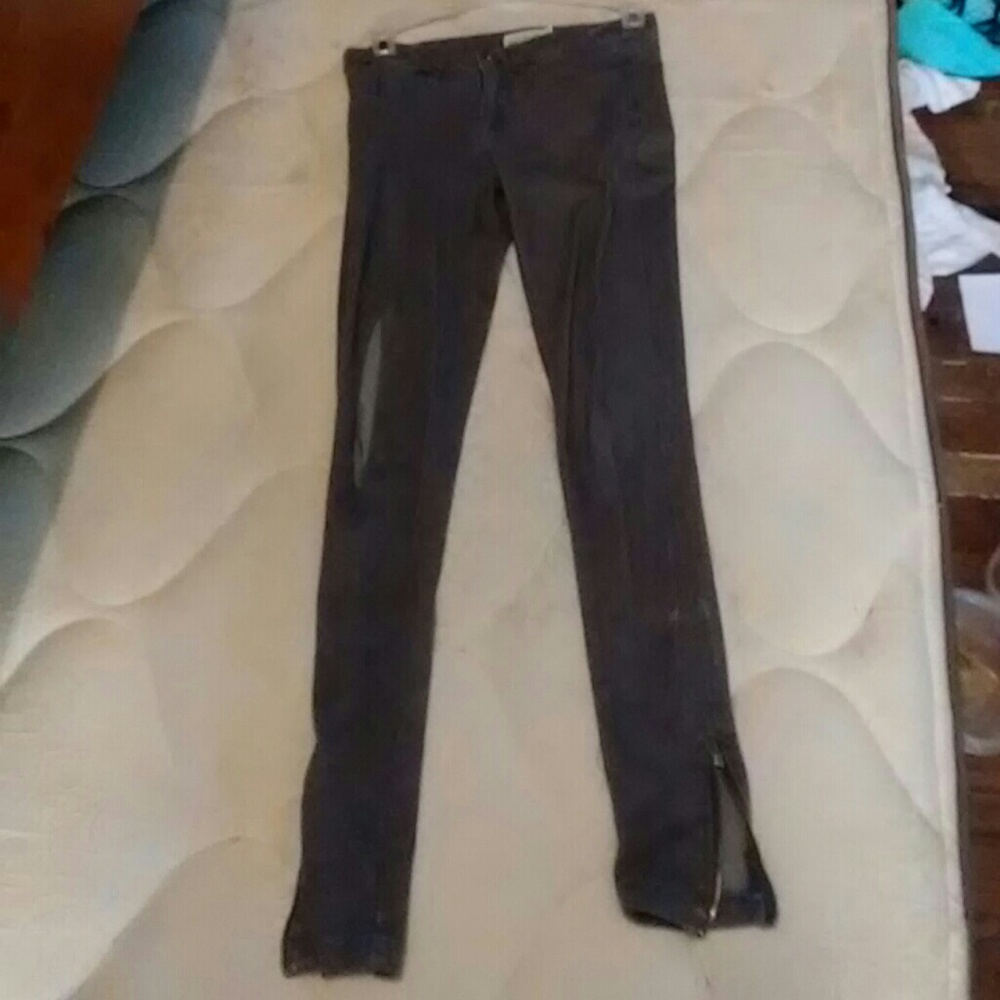 Grey jeans