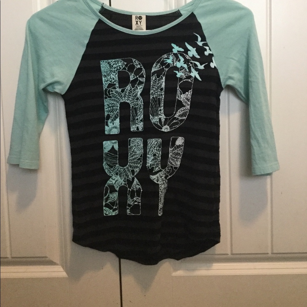 Roxy baseball shirt