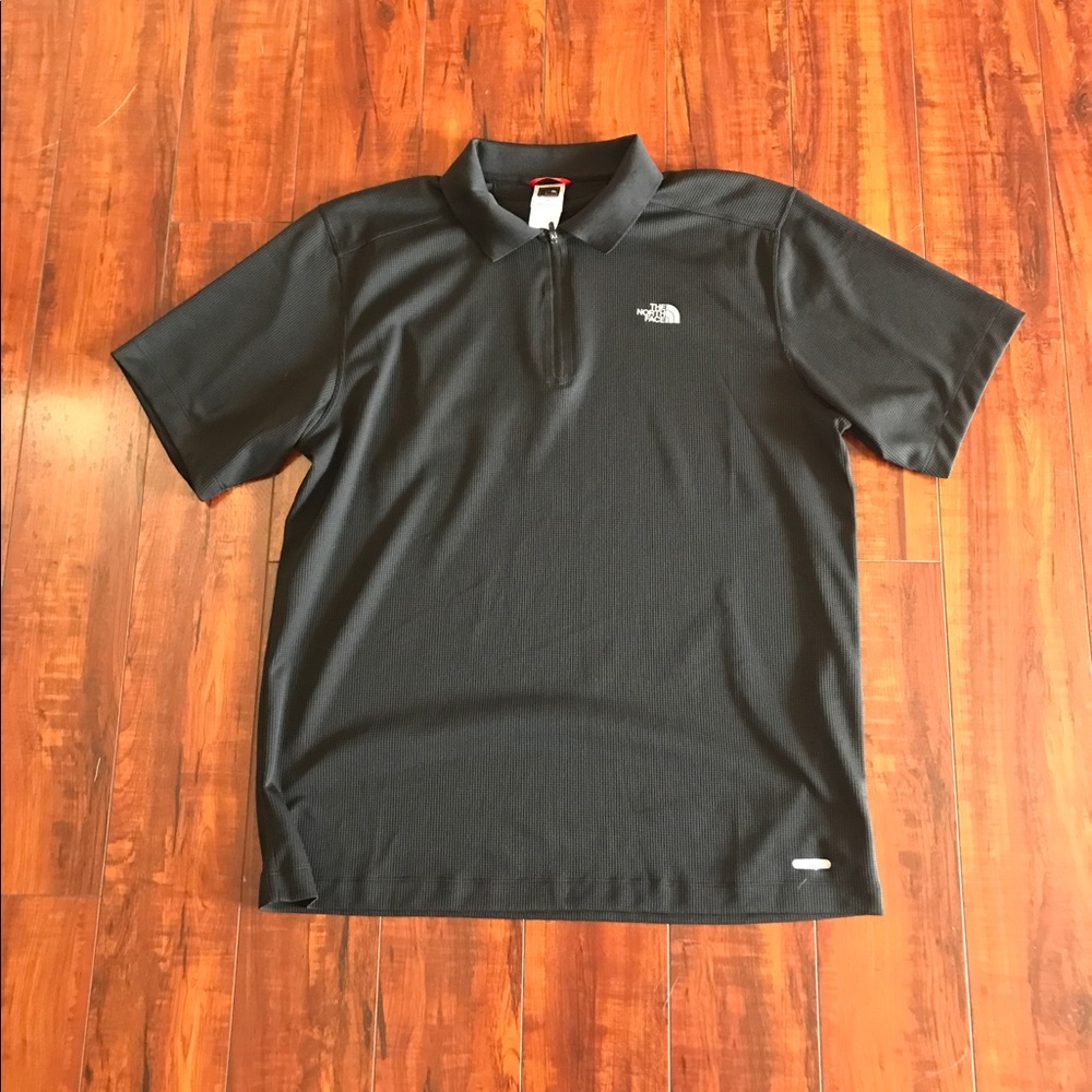 North Face Zip Polo