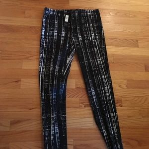 Black and white pants NWT