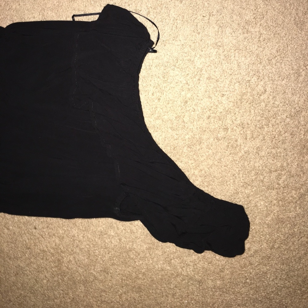 BLACK ONE SHOULDER DRESS