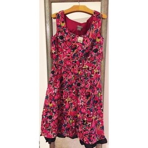 Pink Floral Ann Taylor dress