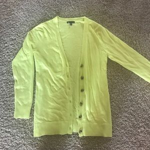 Long sleeve button up cardigan.