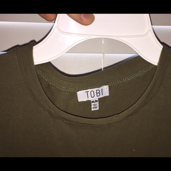 hunter/forest green midi dress - Picture 2 of 4