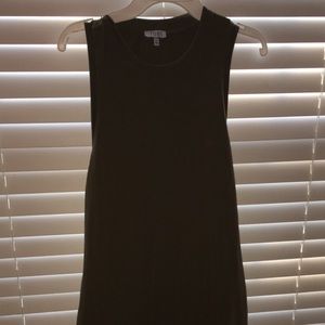 hunter/forest green midi dress