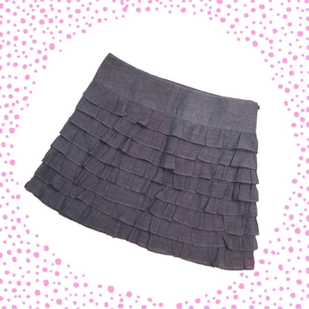 Flirty, fun, ruffled skirt