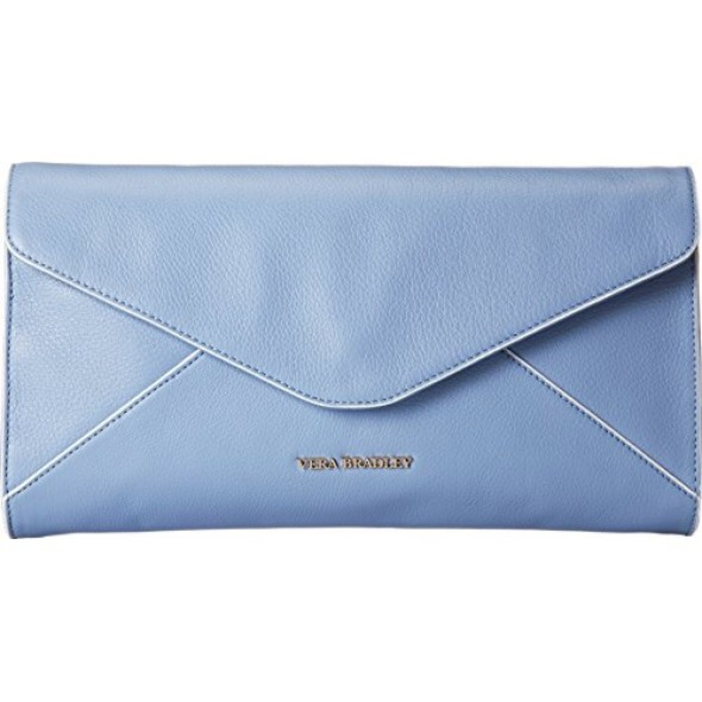 Vera Bradley Harper Genuine Leather Clutch Purse