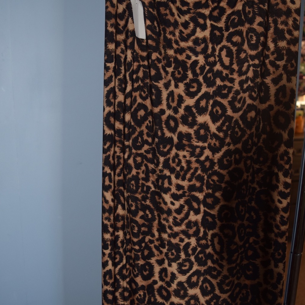 Charlotte Ruse leopard print maxi