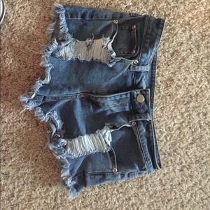 XS Jean Shorts