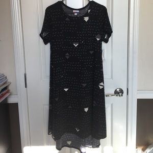 Lularoe Black Carly Dress