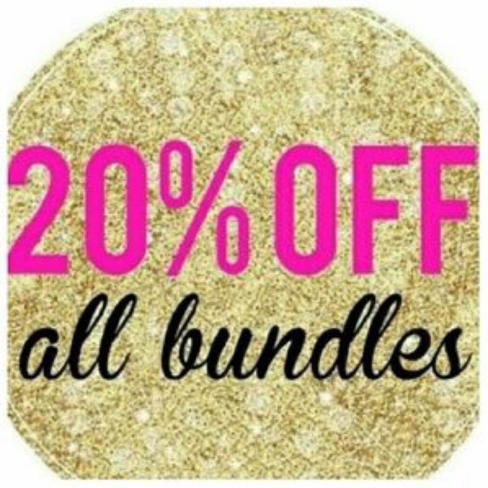 I'm offering 20% off all bundles!