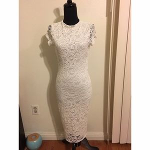 White Lace Dress
