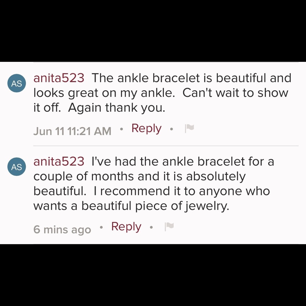 πANKLET Infinity with Heart Shaped Colored CZπΈ - Picture 7 of 7