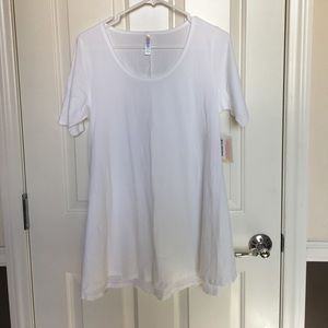 Lularoe White Perfect T