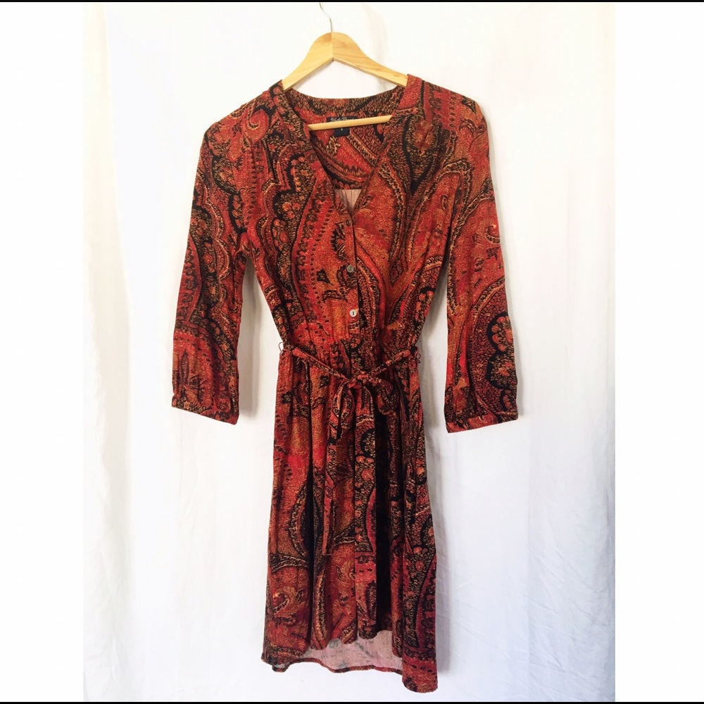 Lucky Brand Long Sleeve Dress