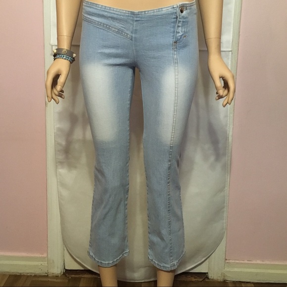 Denim - Sexy style pale blue Jeans made in Brazil