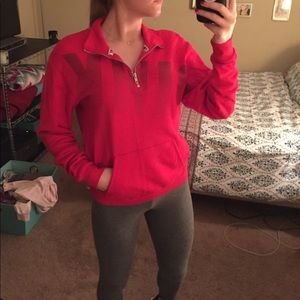 Victoria's Secret PINK quarter zip sweatshirt