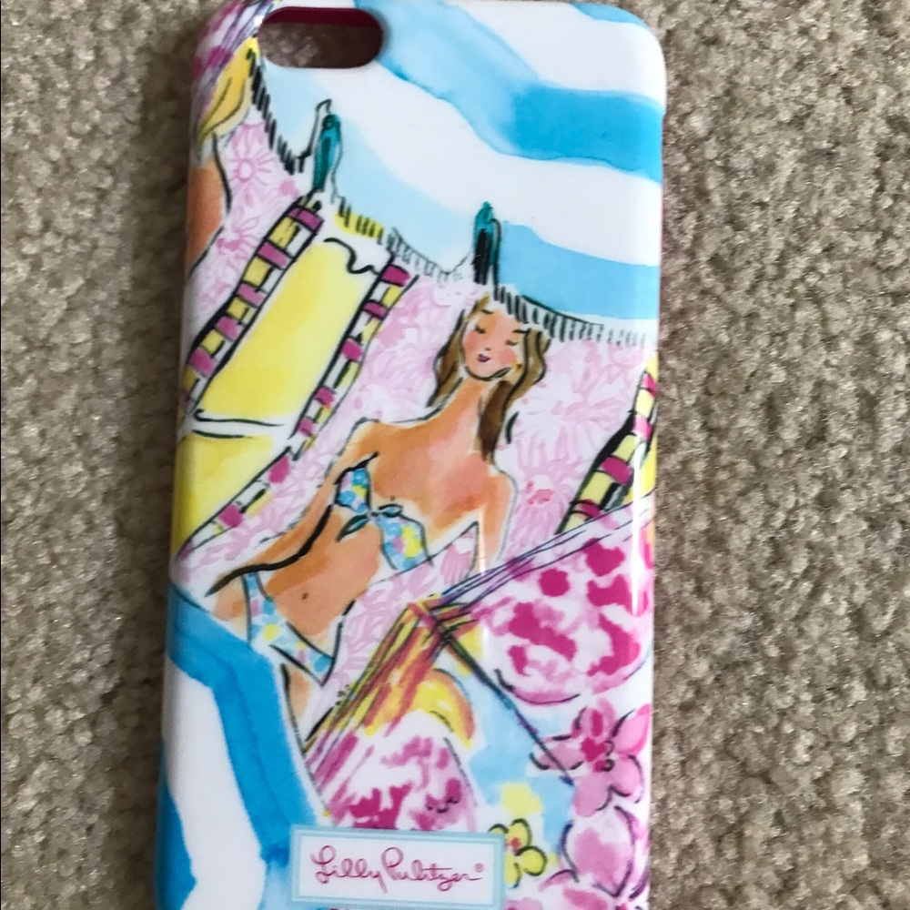 Lilly Pulitzer "beach bum"  iPhone 6 case
