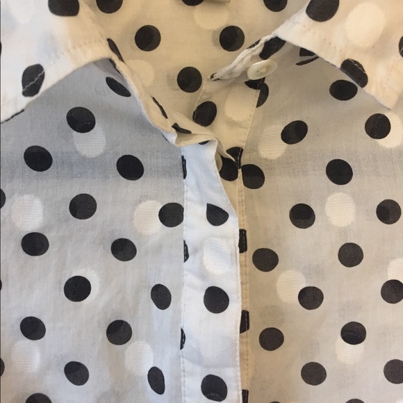 J. Crew Jacquard Dot Popover - Picture 3 of 4