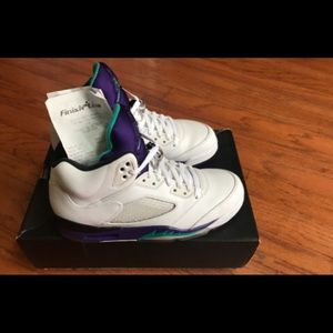 Grape 5 jordans