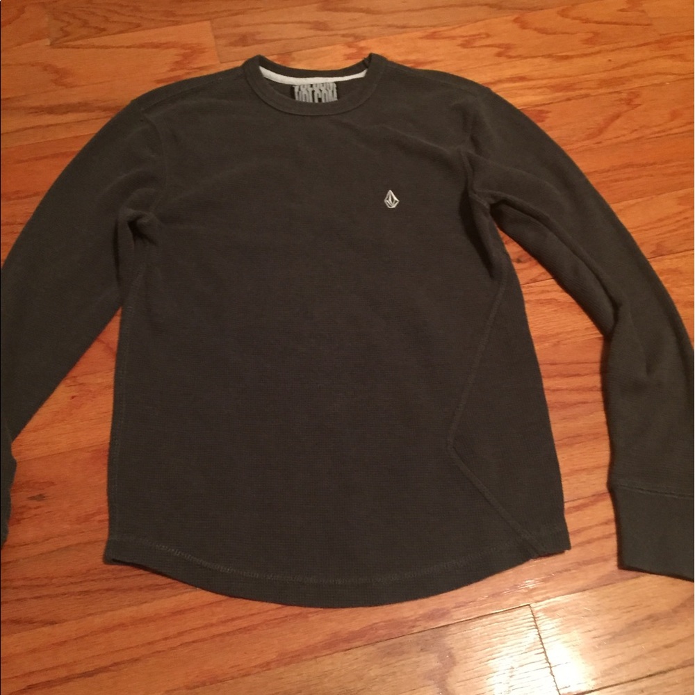 💥SALE💥Like New Charcoal Long Sleeve Volcom Shirt
