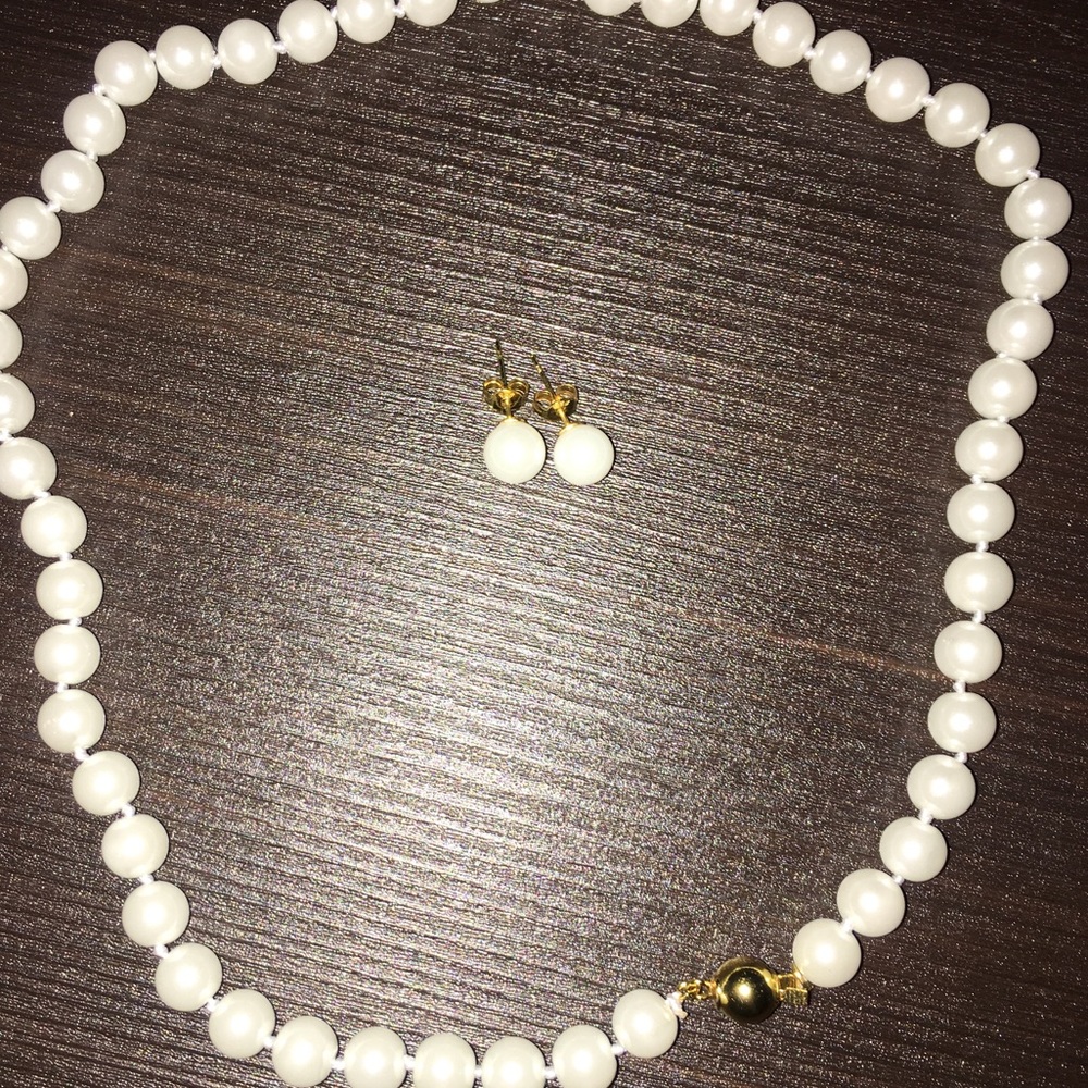 Fresh water basic Pearl set - Picture 2 of 3