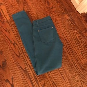 Cute High waisted blue pants from Francesca's!
