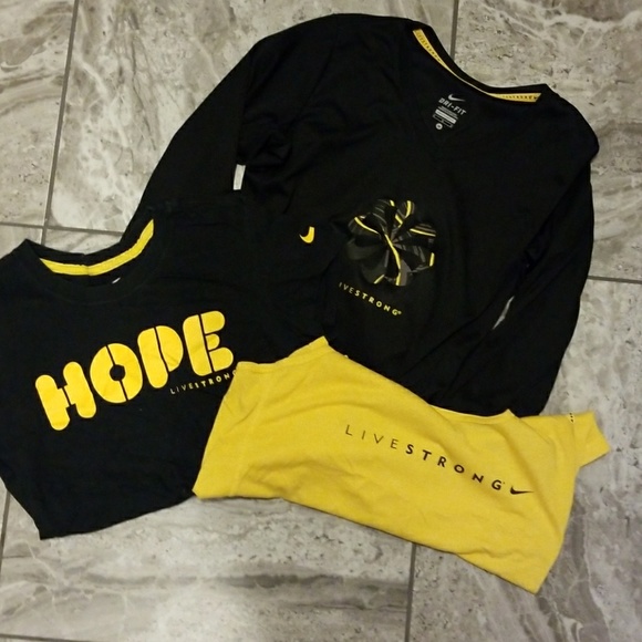 Nike Tops - Livestrong bundle