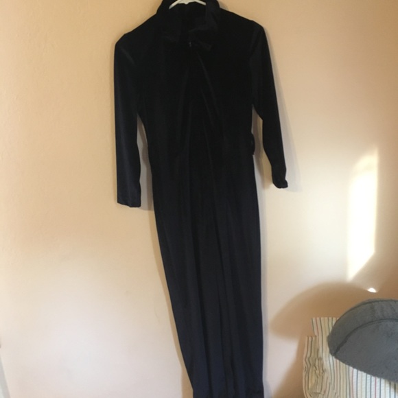 VELVET JUMPSUIT - Picture 3 of 4