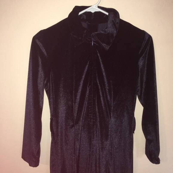 VELVET JUMPSUIT - Picture 4 of 4