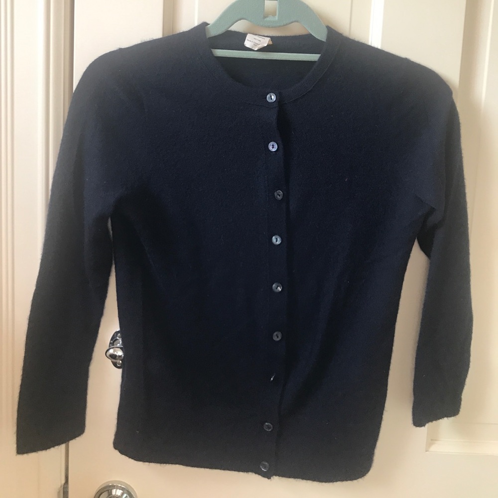 JCrew 100% Cashmere Cardigan
