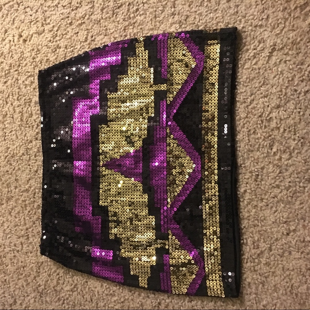 Sequin skirt