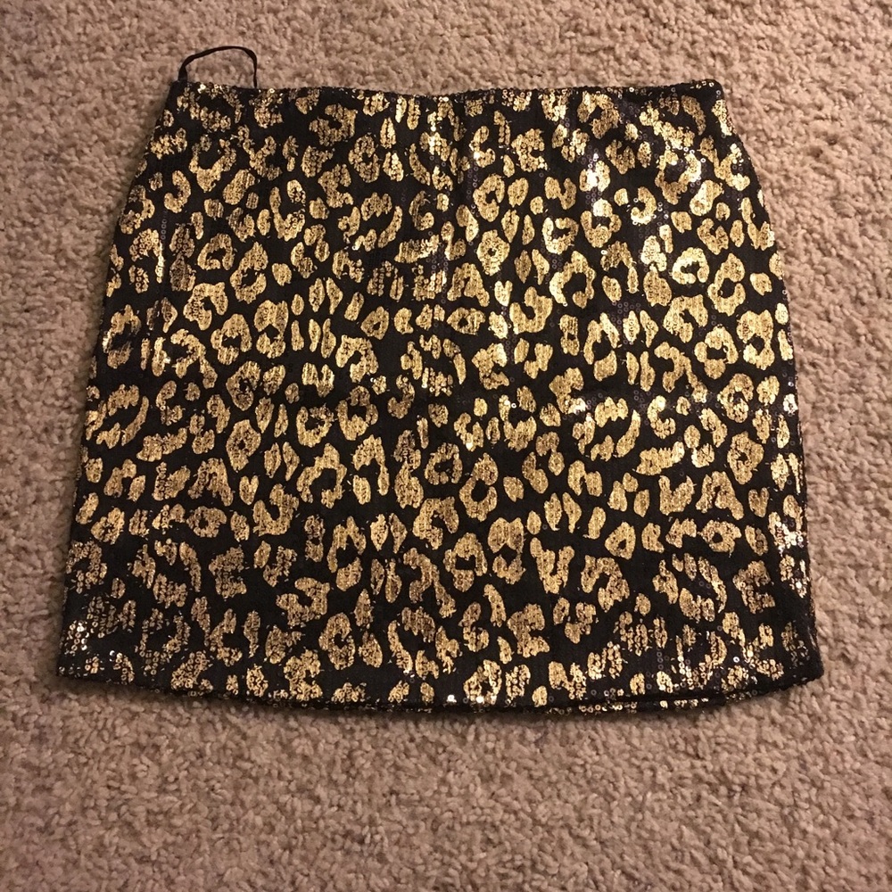 Sequin skirt