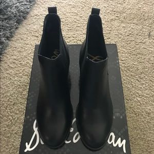 Sam Edelman Justin Chelsea Boots with Block Heels