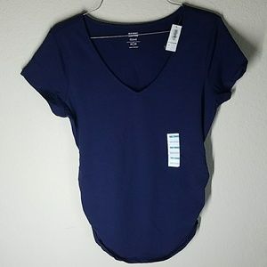 New with tag Old Navy Maternity blue shirt.