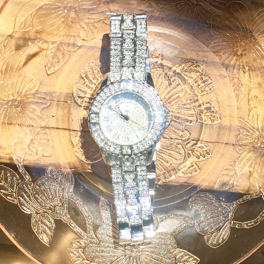 Gorgeous Bling! Brand New stainless watch...