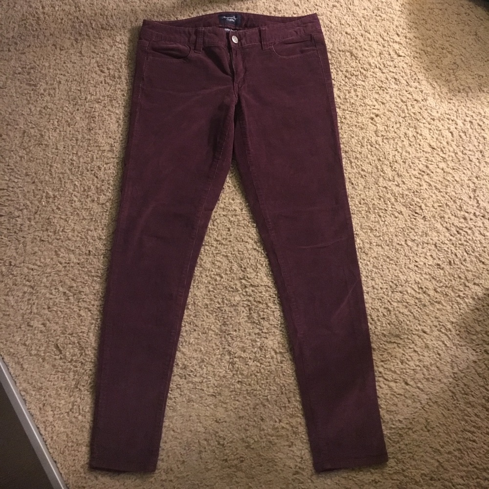 Skinny corduroy jeans