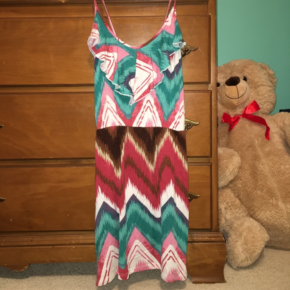 Aztec Print Dress - Picture 2 of 3